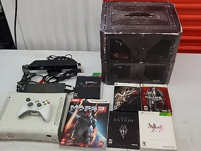 $299.99 • Buy Xbox 360 Lot Halo Reach Statue Limited Collectors Edition Games Console 