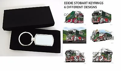 Keyrings Koolart Eddie Stobart Lorry Car Gift Xmas Present 6 Different Design • £5.99