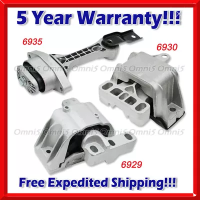 L238 Fit 1998-06 Volkswagen Beetle/Golf/Jetta 1.8L 1.9L 2.0L Motor & Trans Mount • $125.13