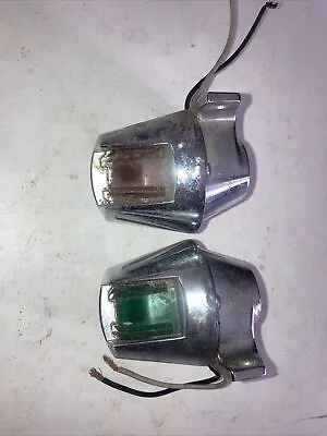 Vintage Red And Green Bow Navigation Light A-16-81 • $69.99