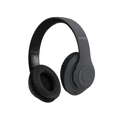 Roam Colours Over Ear Bluetooth Wireless Headphones - Black • £9.99