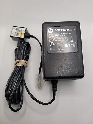 Motorola Radio SADB-1129 ACPS110 Power Supply  24v 400mA Tested Working • $24.99