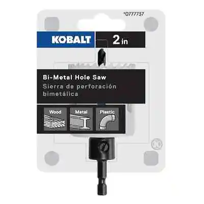 Kobalt 2-in Bi-Metal Arbored Hole Saw • $18.50