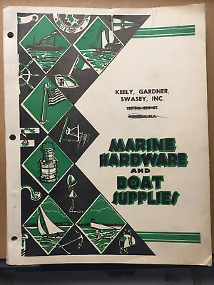 Vtg Marine Hardware Catalog Boat Supplies 1962 Perko Light Searchlight Lamp Tool • $33.98