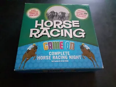 Game On - Complete Horse Racing Night DVD Game By Mad Moose 2006 Complete • £7