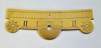 Seth Thomas #2   And E Howard Clock  Case Back Pendulum Scale 93.5mm • $14.63
