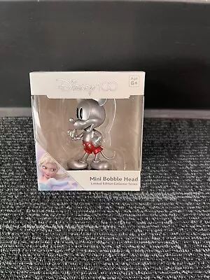 Mickey Mouse Disney 100 Mini Bobble Head Collector Series Limited Edition • $11.95