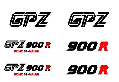 Kawasaki GPZ 900R Matching Accessories Sticker Set Sticker Decal Classic Bike • £45.28