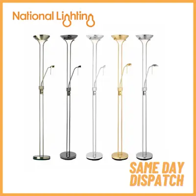 MARCUS Floor Lamp Mother And Child Double Dimmer For Living Room 180cm • £59.93