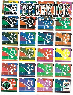 1997 Tampa Bay Mutiny Major League Soccer Program - MLS #FWIL • $10.62