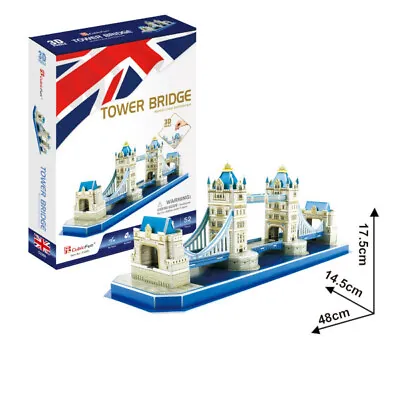 Cubic Fun - 3D Puzzle Tower Bridge London England Medium • £12.40