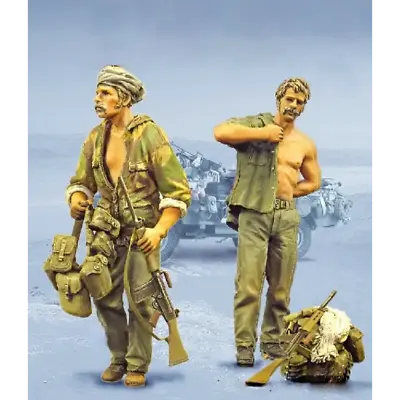 1/35 2pcs Resin Model Kit British Soldiers SAS Dhofar Rebellion Unpainted • £16.52