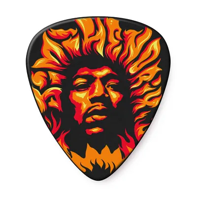 NEW Dunlop Jimi Hendrix '69 Psych Series Guitar Picks - Voodoo Fire - Pack Of 6 • $9.99