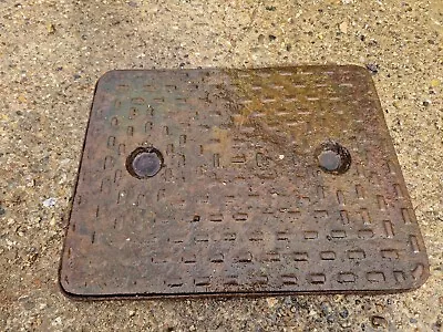 Cast Iron Manhole Drain Cover & Frame 640mm X 496mm Inspection  Rounded Corners  • £120