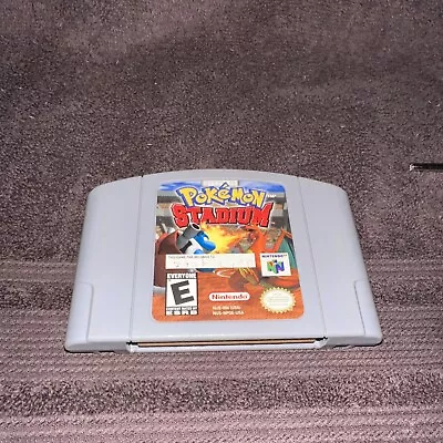 Pokemon Stadium (Nintendo 64 2000) N64 Authentic Cart Only Tested + Working N64 • $31.99