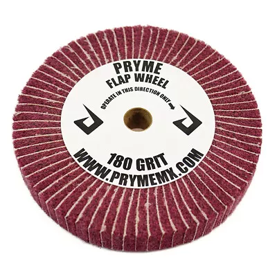 Pryme 6  Flap Wheel | Abrasive Sanding Buffing Bench Grinder 80 180 320 Grit • $60