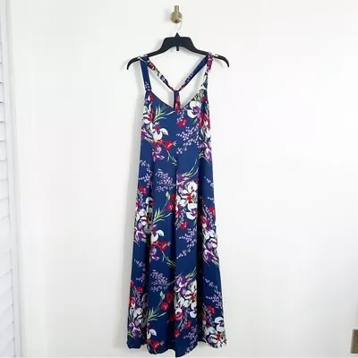 Madewell Cami Maxi Dress In Orchid Bouquet Size 4 • $47