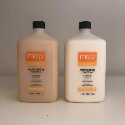 $60.99 • Buy MOP Citrus Replenishing Shampoo & Conditioner Duo 33.8 Oz