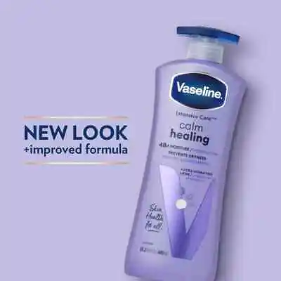 Vaseline Intensive Care Calm Healing Body Lotion Dry Skin Lavender 20.3 Oz USA • $16.99