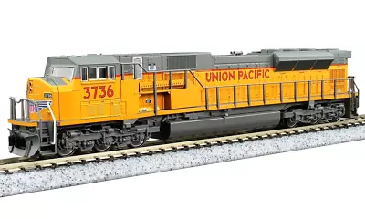 Kato N Scale ~ New 2024 ~ EMD SD90/43MAC Union Pacific UP #3736 ~ DC ~ 176-5624 • $114.87