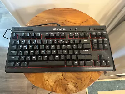 Corsair K63 Black/Red USB Mechanical Gaming Keyboard RGP0037 • $35