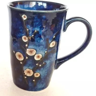 Cherry Blossom Cobalt Blue Tall Mug By World Market • $11.04