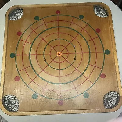 Vintage Carrom Game Board #85 - BOARD ONLY • $20