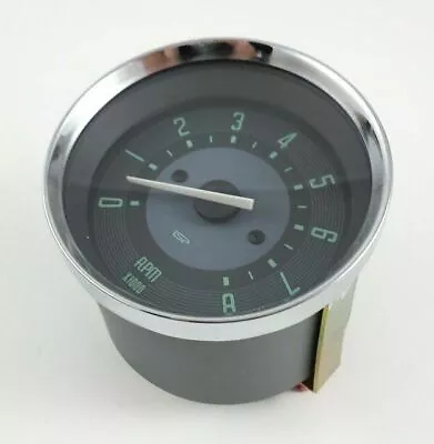 VW BUG BUS GHIA ISP 80mm - 8000 RPM TACHOMETER DASH GAUGE GREEN FACE 12V • $150