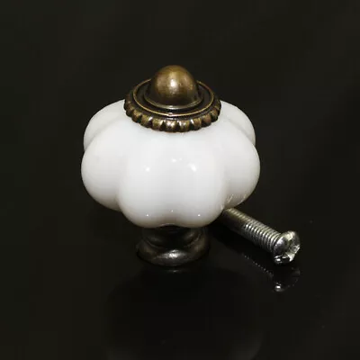 10/20PCS Ceramic Vintage Door Knobs Cabinet Drawer Cupboard Kitchen Pull Handle • $16.61