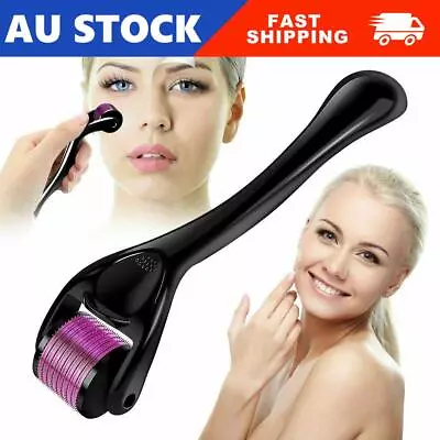 Titanium 540 Micro Needle Roller Beard Hair Regeneration Skin Care Growth New • $12.34