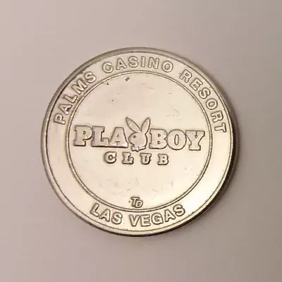 Playboy Club Palms Casino Resort Las Vegas NV Souvenir Coin Token 22mm • $99.95