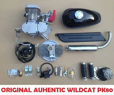 AUTHENTIC Wildcat™ PK80 Runwell 80cc/66cc Motorized Bike Kit Motor Engine  • $149
