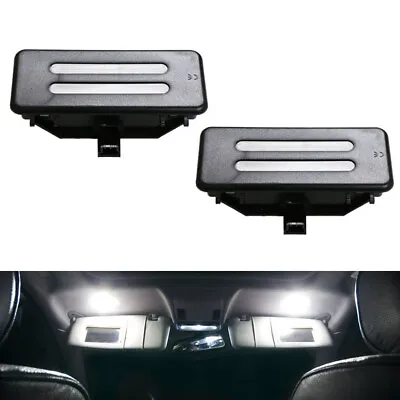 OE-Fit 3W LED Sun Visor Vanity Mirror Lights For BMW 3 5 Series X1 X3 X5 X6 • $22.49