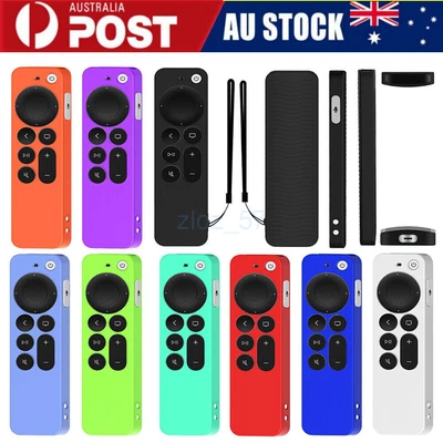 $16.68 • Buy Case Remote Control Skin Silicone Cover For Apple TV 4K Siri Remote 2021 HOT