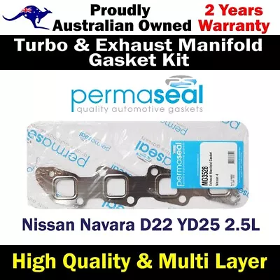 Permaseal Exhaust Manifold Gasket For Nissan Navara D40 YD25 2.5L Before 2010 • $55