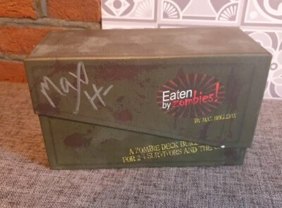 £14.99 • Buy Eaten By Zombies Deck Building Game - Signed By Designer