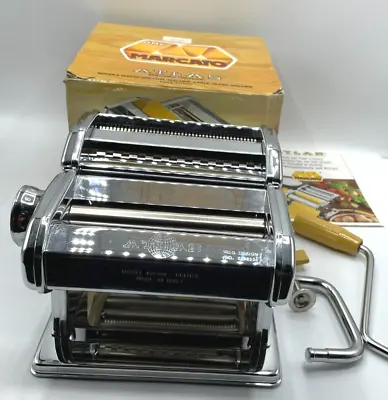 Marcato Atlas Italian Pasta Maker Model #150 Italy Noodles Lasagna Vintage • $199.99