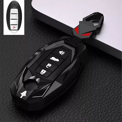 Zinc Alloy Car Smart Remote Key Fob Case Cover Holder Fit For Nissan Infiniti • $13.37