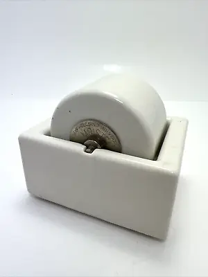 Vintage Porcelain Moistener Stamp Envelope Wet Roller 4.25” Sengbusch Ideal • $22.50