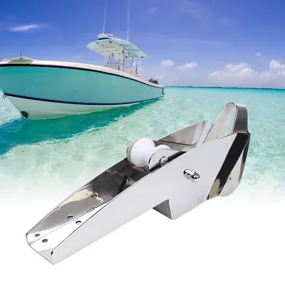 $111.15 • Buy Boat Anchor Bow Roller Stainless Steel Marine Self Launching Hinged Bow Sprit US