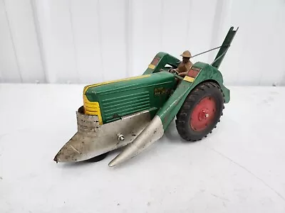 Vintage Original 1/16 Slik Oliver 77 Tractor With Mounted Corn Picker Toy Farm • $499.99