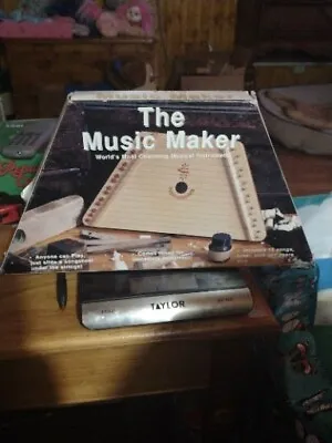 The Music Maker Nepenenoyka Stringed Lap Instrument Harp Dulcimer W/See Descrip. • $17