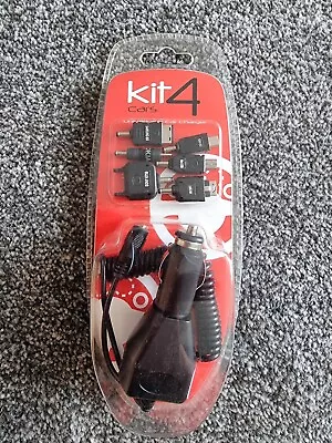 Kit 4 Cars Universal In Car Charger - Cigarette Charging Adapter 12/24Volt ~ NEW • £4.99