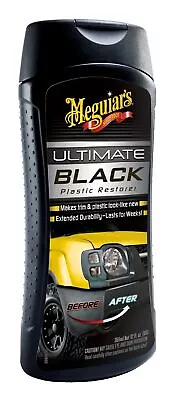 Meguiars G15812 12 Oz. Ultimate Black Trim / Plastic Protection Shine [ea] • $23.62