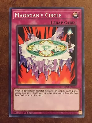 Magician’s Circle LDS3-EN097 Yugioh Trap Card • $1.50