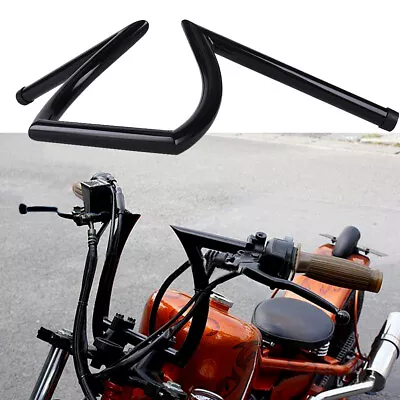 $49.20 • Buy Drag 1  Z Bars Ape Hanger Motorcycle Handlebars For Harley Honda Chopper Bobber
