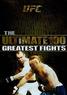 UFC: Ultimate 100 Greatest Fights DVD Widescreen NTSC Color Box Set • $11.49