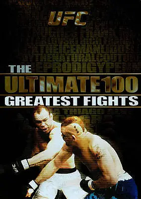 UFC: Ultimate 100 Greatest Fights DVDs • $8.49