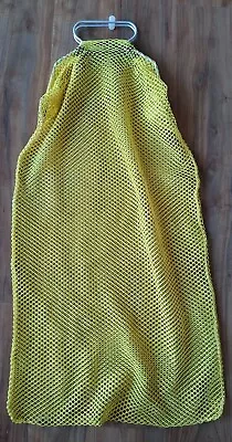 Divers Mesh Bag 32  Long Metal Handle W / Locking Clip Scuba Laundry Nice! • $14.99