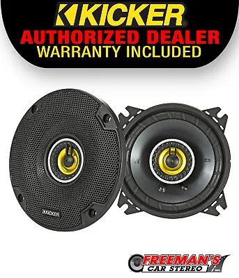 Kicker 46CSC44 4  2-Way Car Speakers - PAIR • $52.96